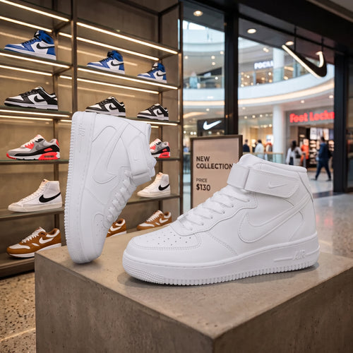 Air Force 1 Mid – Triple White
